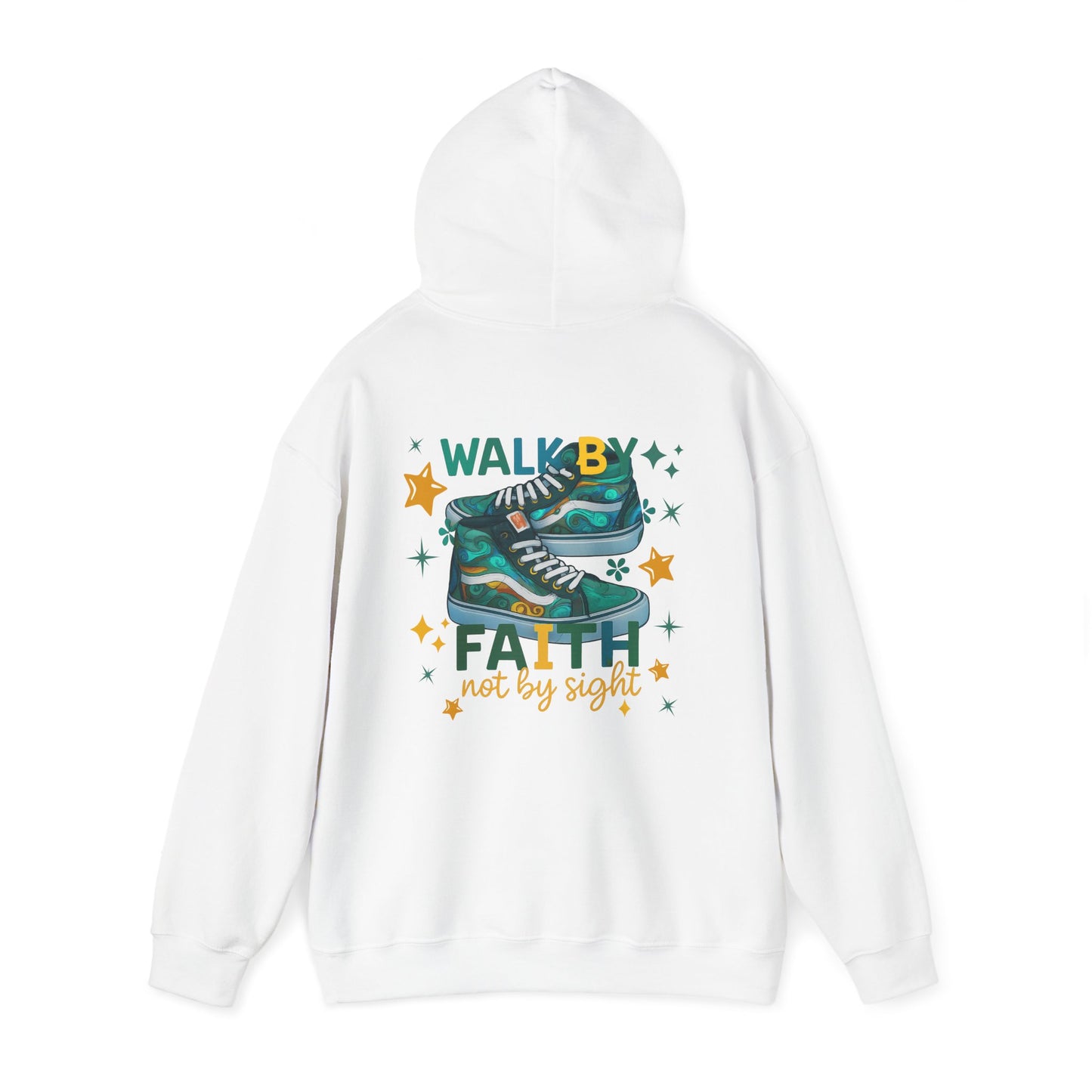 Walk by Faith- Hoodie Green Team