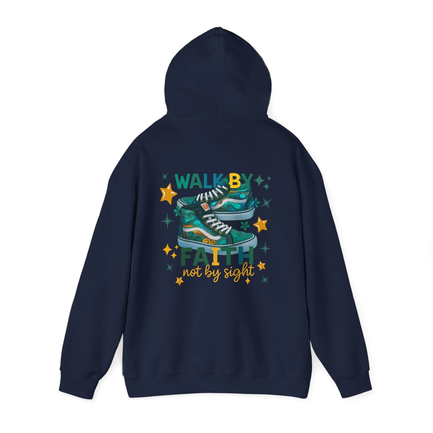 Walk by Faith- Hoodie Green Team
