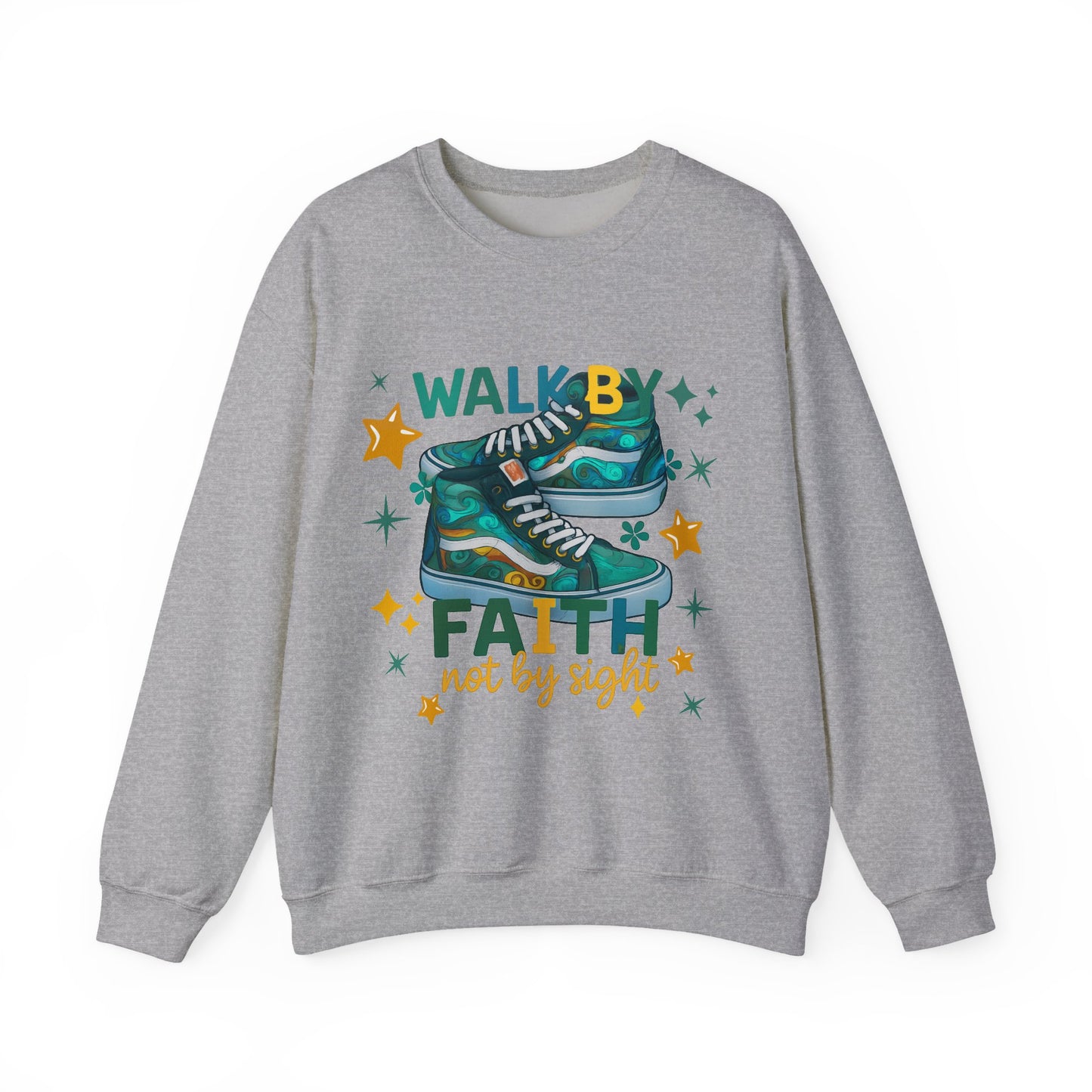 Walk by Faith- Sweatshirt (Green team)