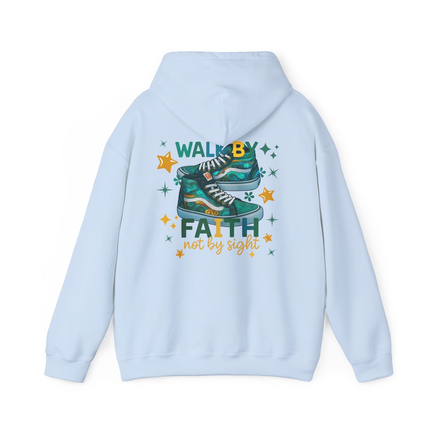 Walk by Faith- Hoodie Green Team