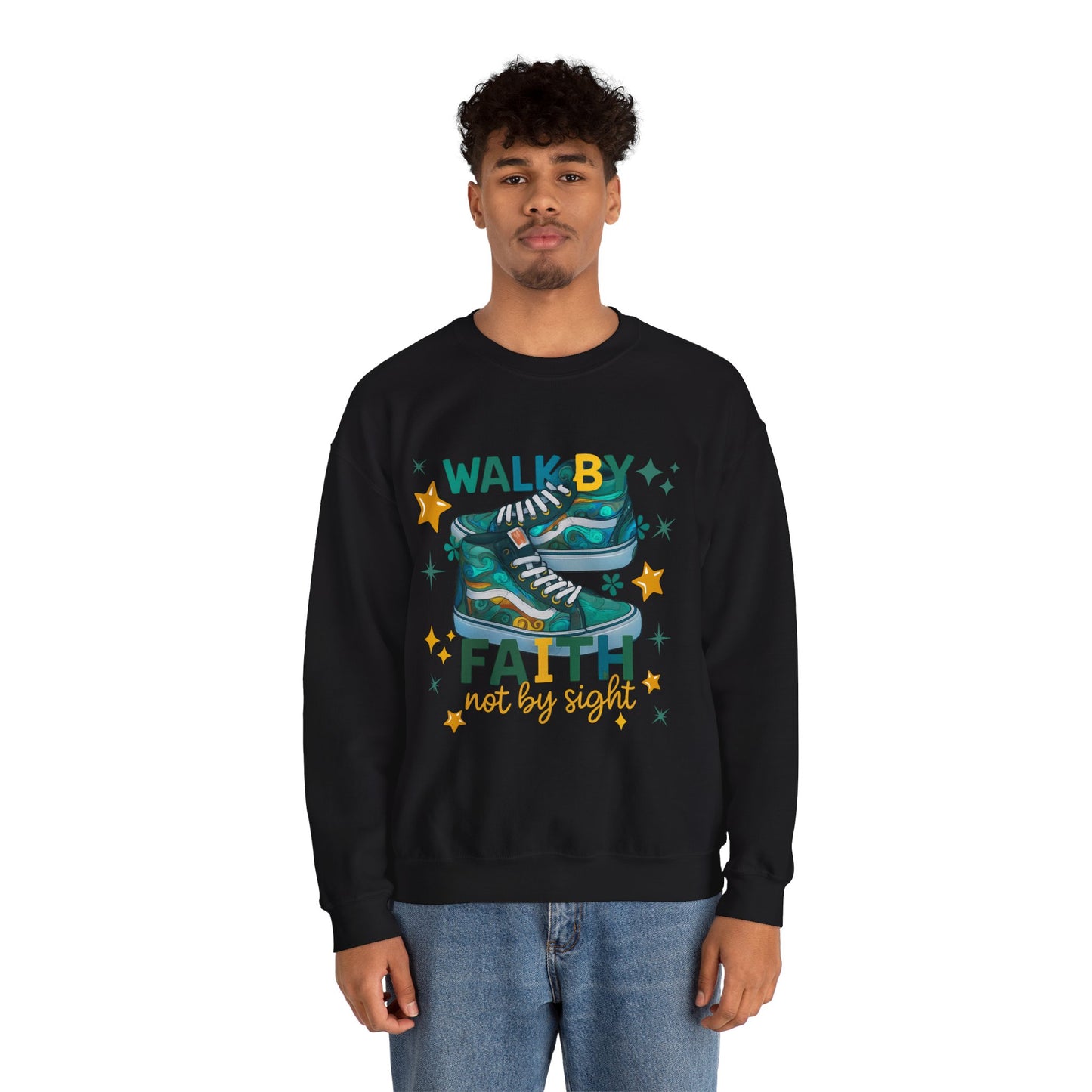 Walk by Faith- Sweatshirt (Green team)