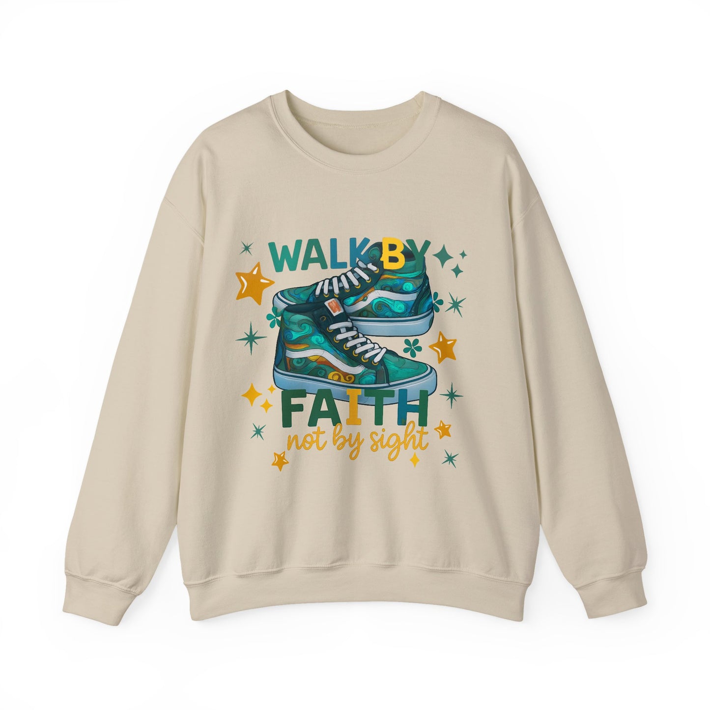 Walk by Faith- Sweatshirt (Green team)