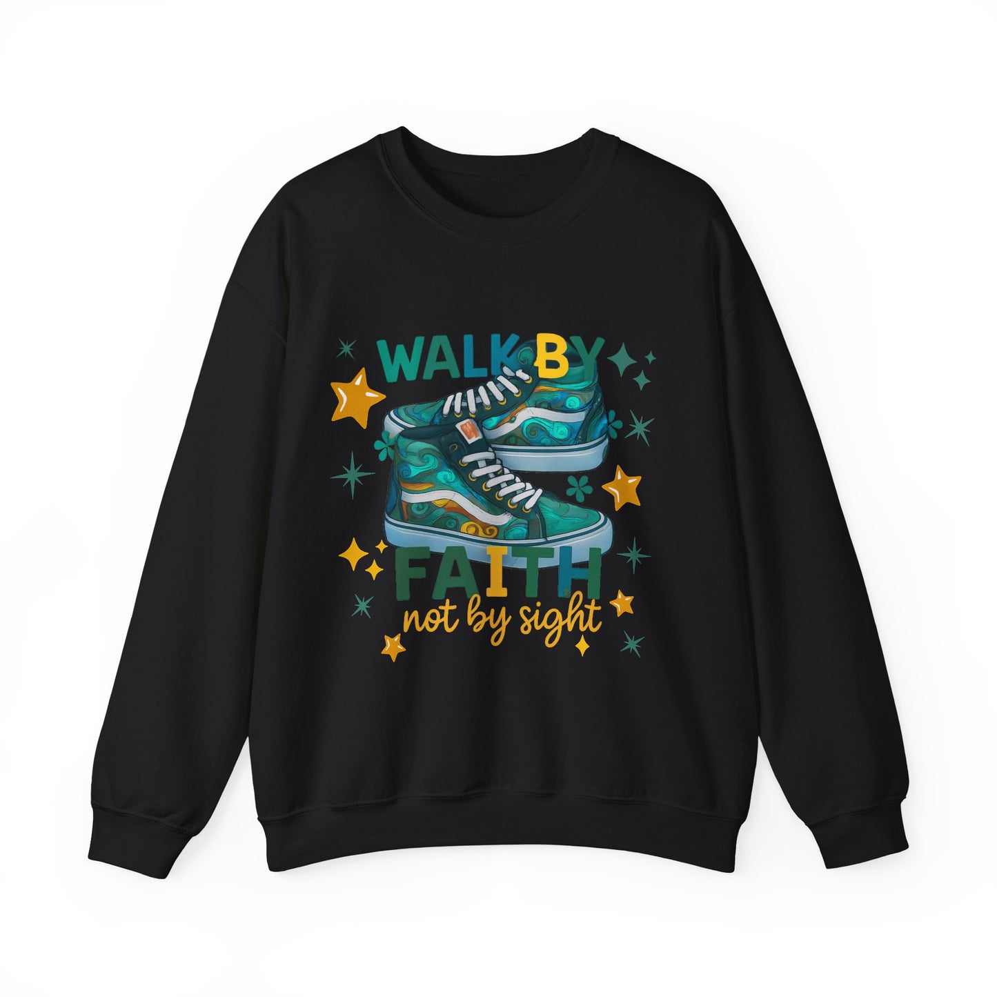 Walk by Faith- Sweatshirt (Green team)