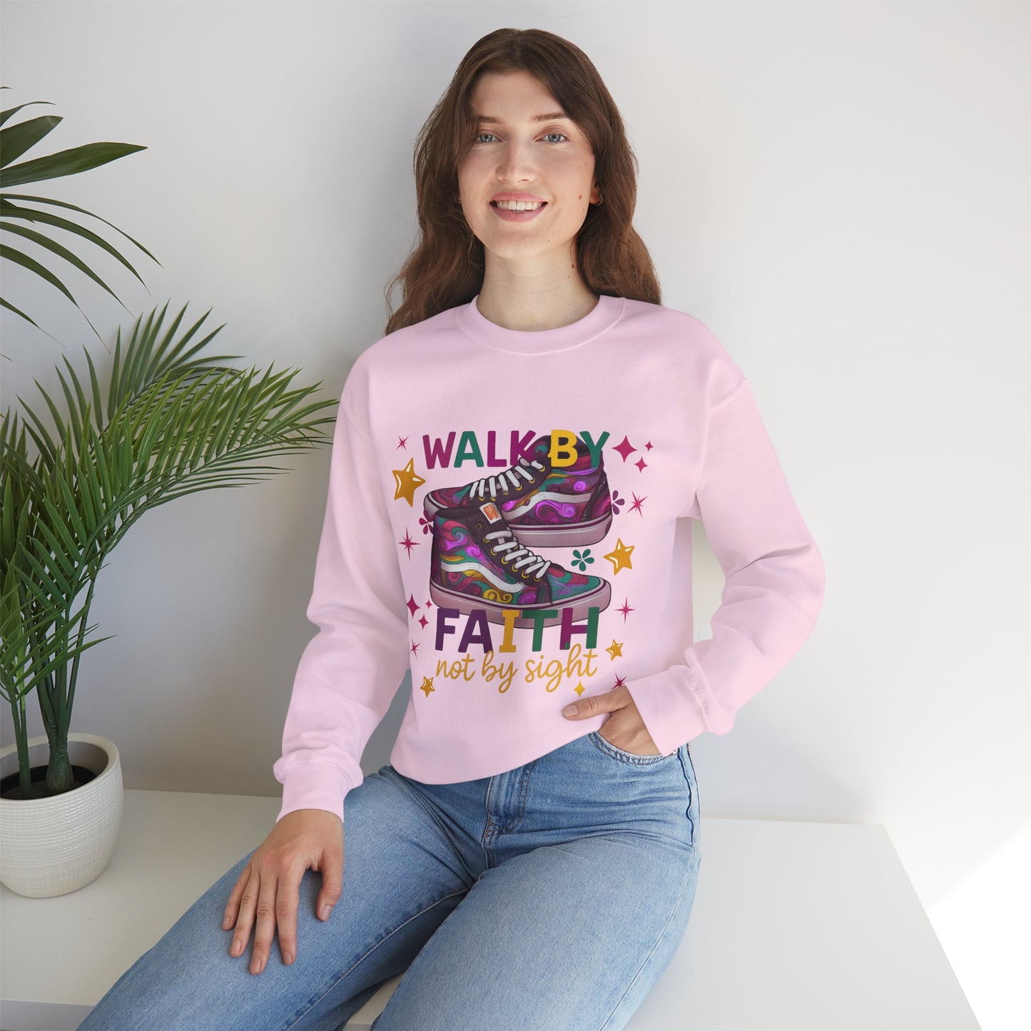 Walk By faith-Sweatshirt