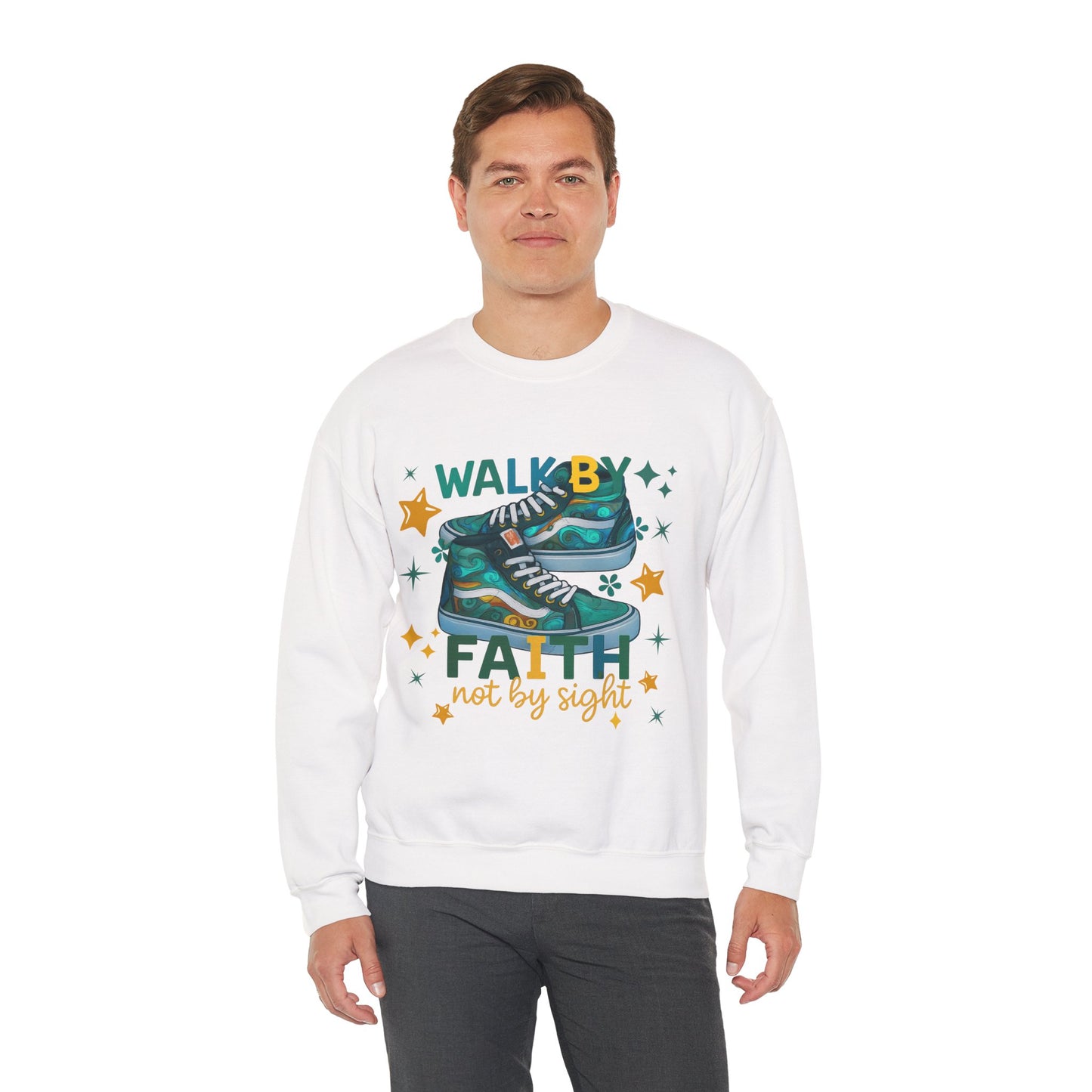 Walk by Faith- Sweatshirt (Green team)