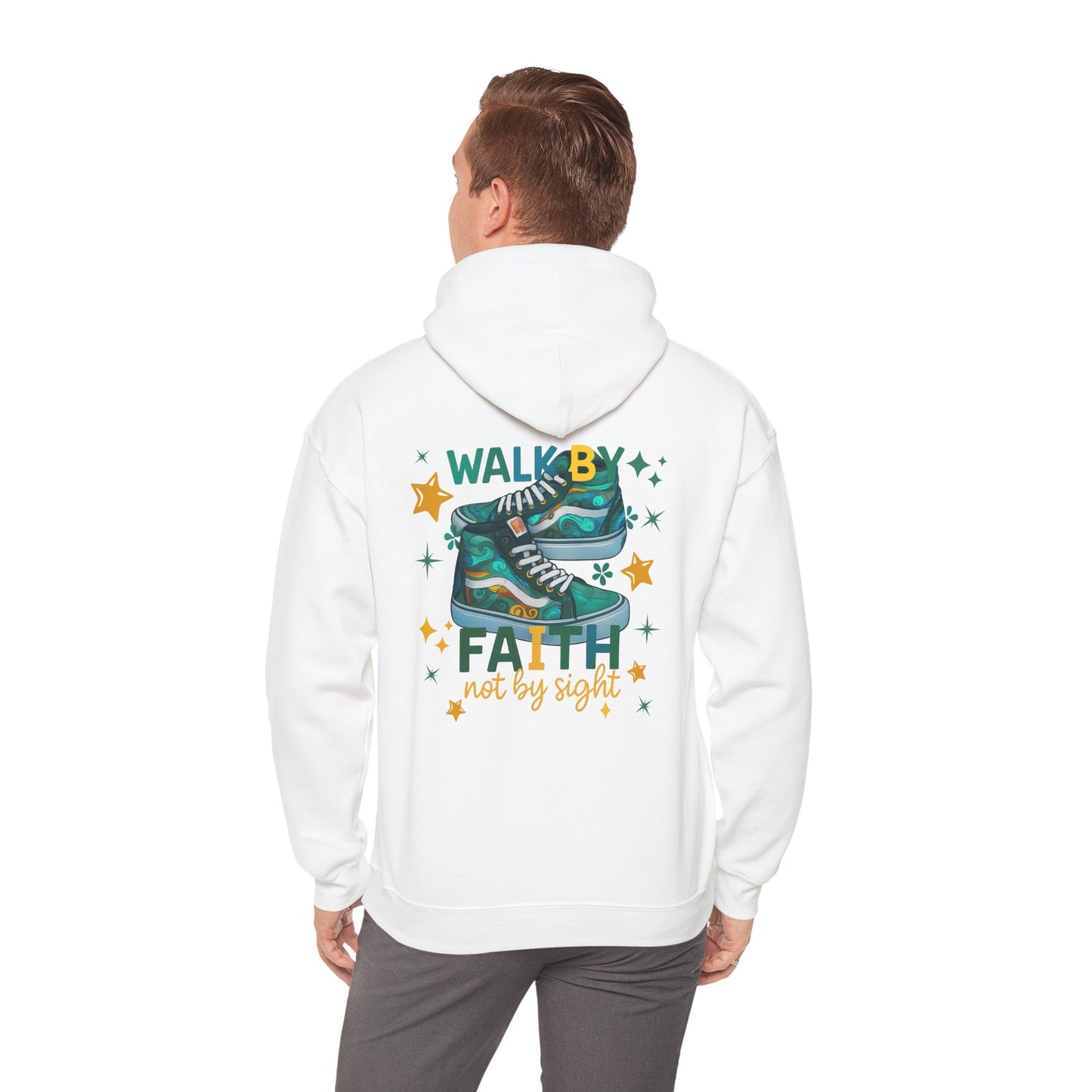 Walk by Faith- Hoodie Green Team