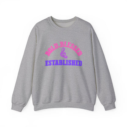 Bold & Blessed Crewneck Sweatshirt - Unisex