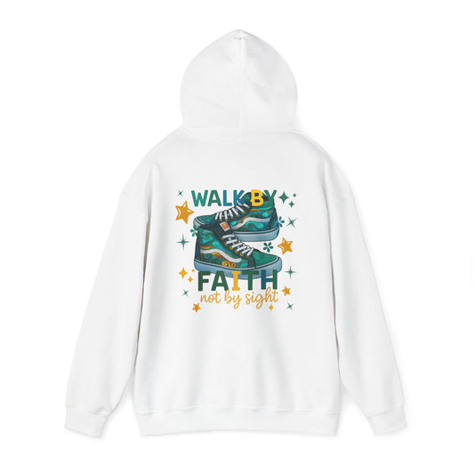 Walk by Faith- Hoodie Green Team