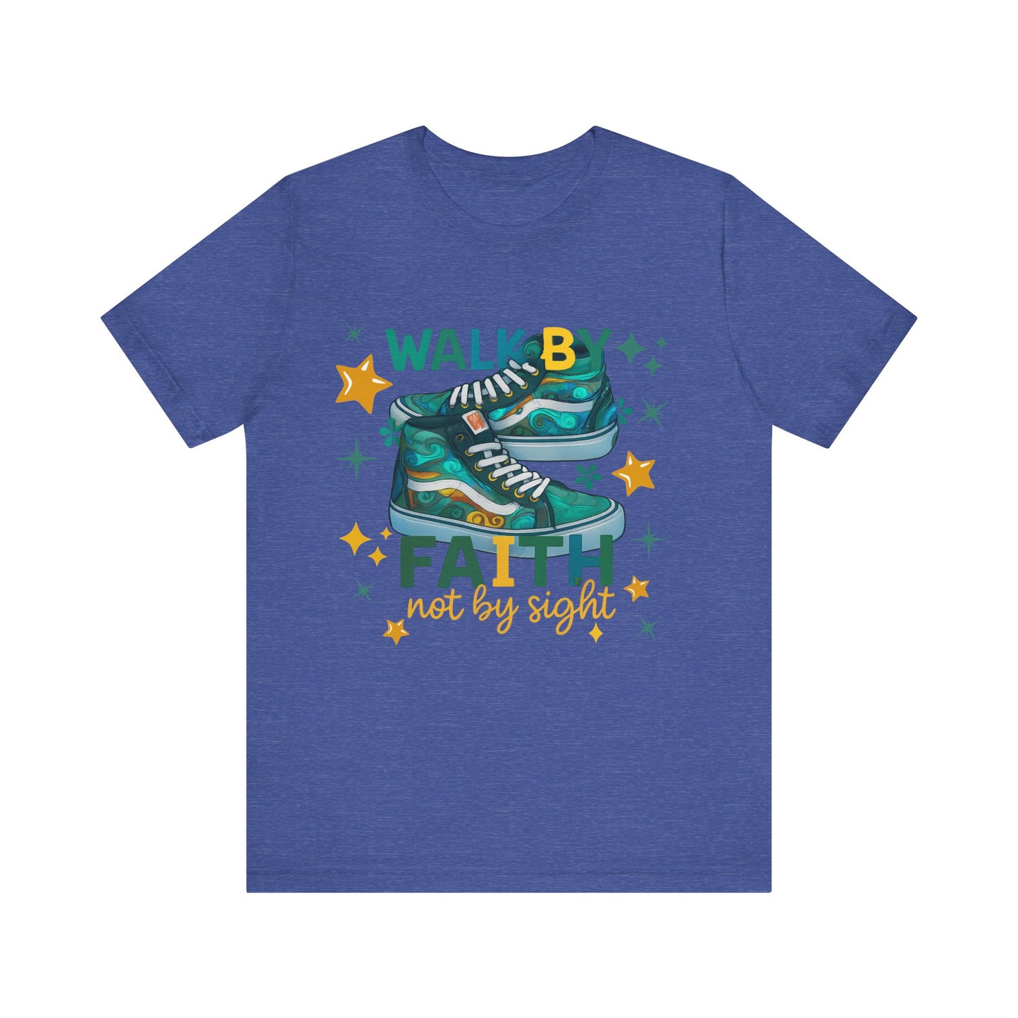 Walk By Faith T-shirt (Green Team)