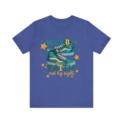 Walk By Faith T-shirt (Green Team)
