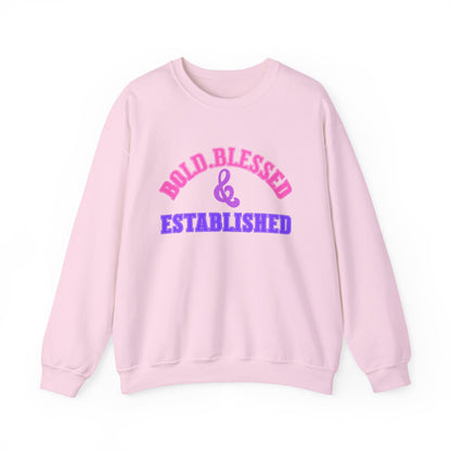 Bold & Blessed Crewneck Sweatshirt - Unisex