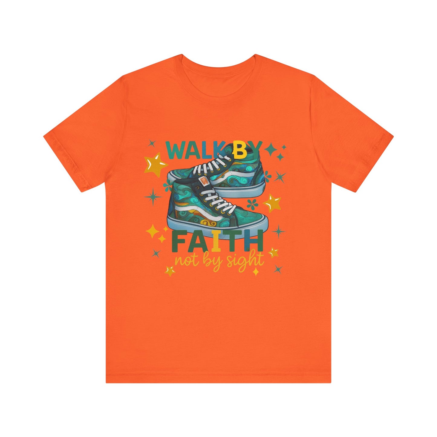Walk By Faith T-shirt (Green Team)
