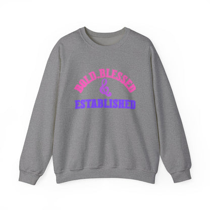 Bold & Blessed Crewneck Sweatshirt - Unisex
