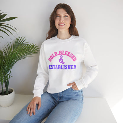 Bold & Blessed Crewneck Sweatshirt - Unisex